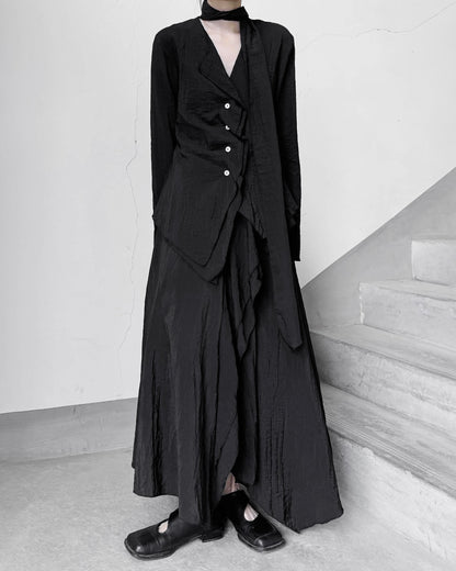 ♥LAYERED FLARE SKIRT