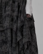 ♥IRREGULAR HEM LAYERED GRUNGE SKIRT