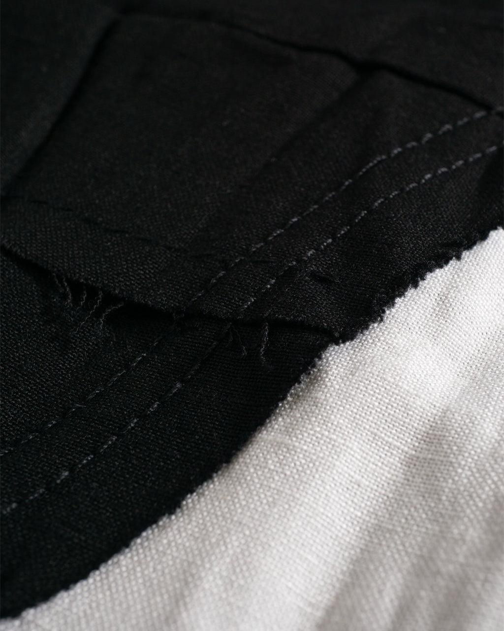 ♥BICOLOR IRREGULAR HEM SKIRT