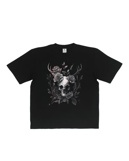 ♠♥SKULL & CROSSBONES BIG T-SHIRT