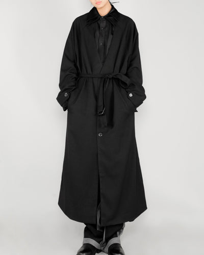 ♠♥V-NECK LONG COAT