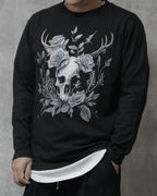 ♠♥SKULL & CROSSBONES LONG T-SHIRT