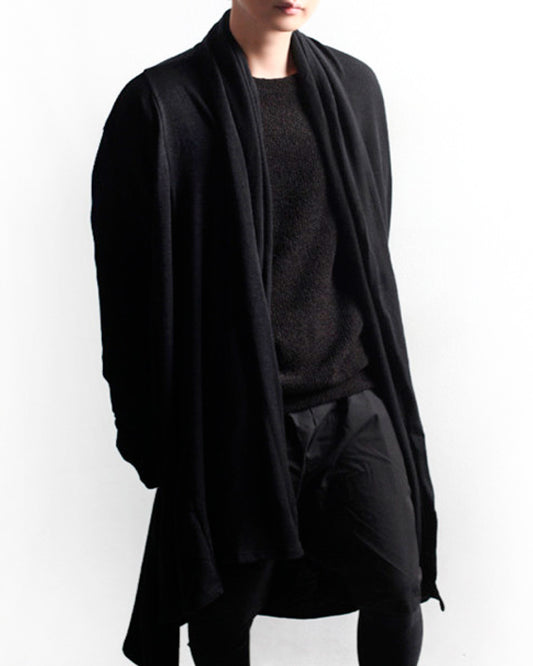 ♠IRREGULAR HEM LONG CARDIGAN