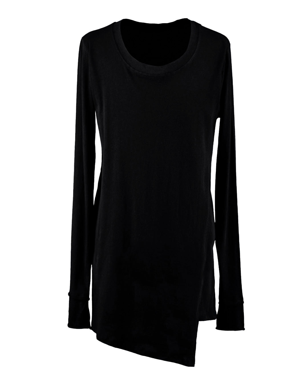 ♠ASYMMETRY SIDE SLIT L-SLEEVE