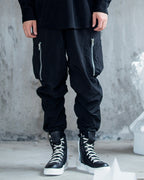 ♠ZIP CARGO HAREM PANTS