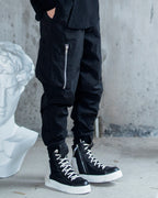 ♠ZIP CARGO HAREM PANTS