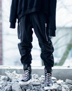 ♠ZIP CARGO HAREM PANTS