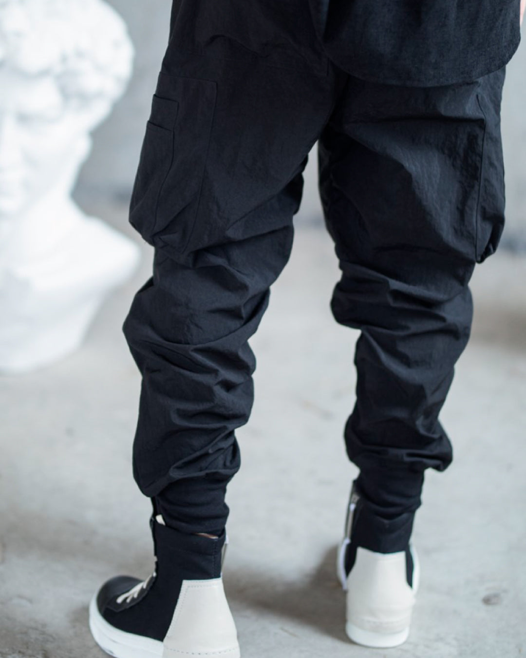 ♠ZIP CARGO HAREM PANTS