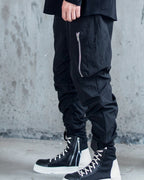 ♠ZIP CARGO HAREM PANTS