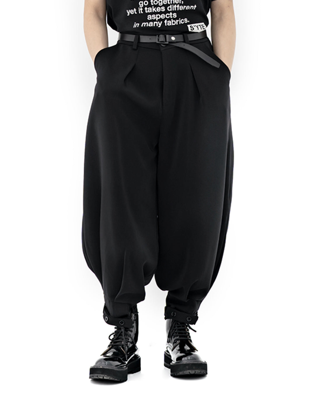 40/ Jersey Asymmetry Balloon Pants M - その他