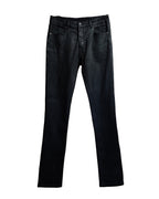 ♠CORDED WAX SLIM JEANS