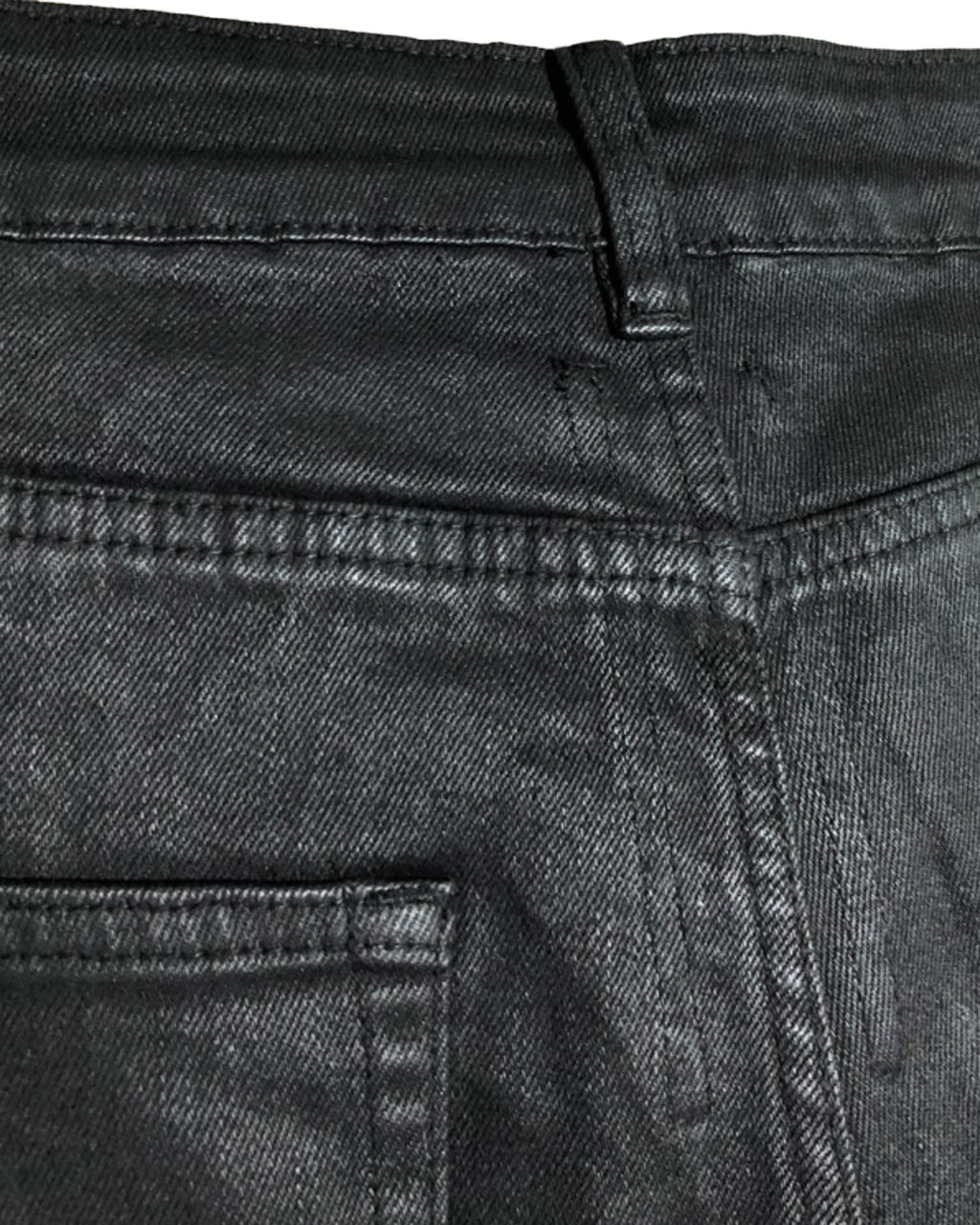 ♠CORDED WAX SLIM JEANS