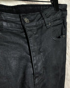♠CORDED WAX SLIM JEANS