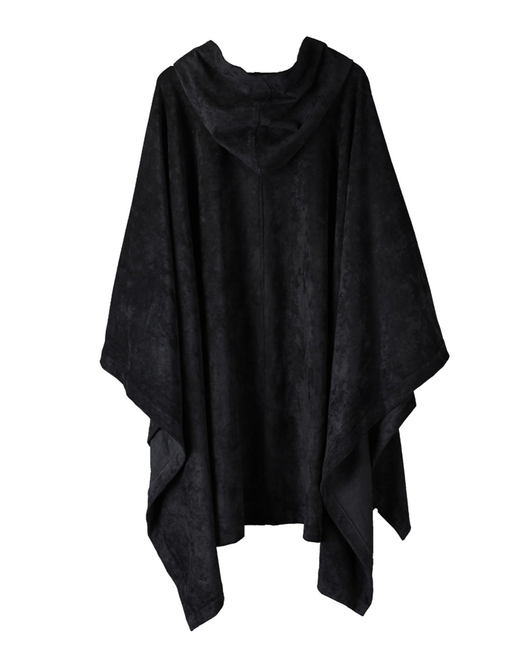 ♠♥SUEDE UNEVEN HOODY