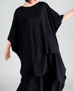 ♠♥ASYMMETRY JUMBO CUT AND SEWN