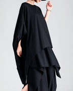 ♠♥ASYMMETRY JUMBO CUT AND SEWN
