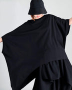 ♠♥ASYMMETRY JUMBO CUT AND SEWN