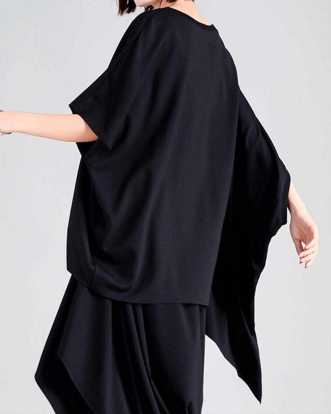 ♠♥ASYMMETRY JUMBO CUT AND SEWN