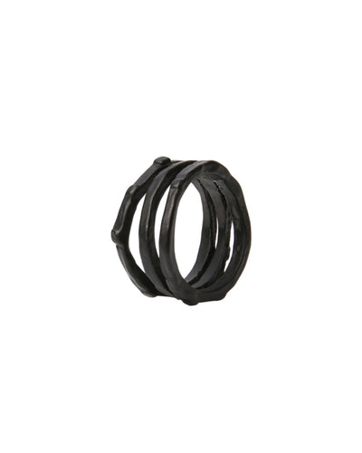♠♥ILLEGULAR SPRIT TRIPLE RING