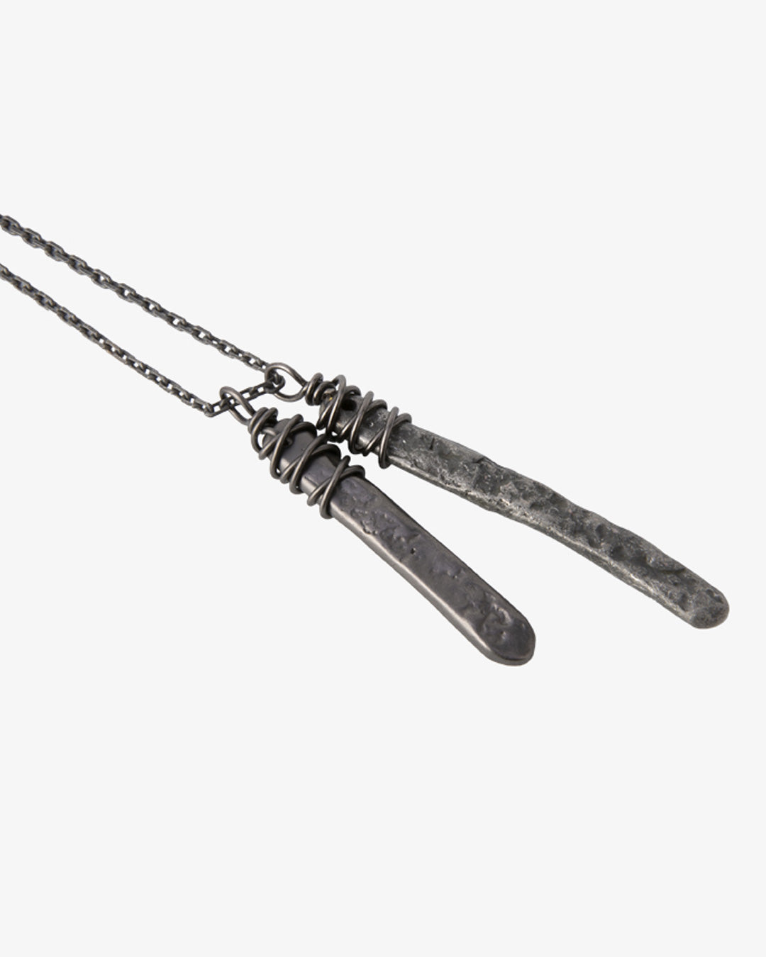 ♠♥TWIN OLD METAL PENDANT