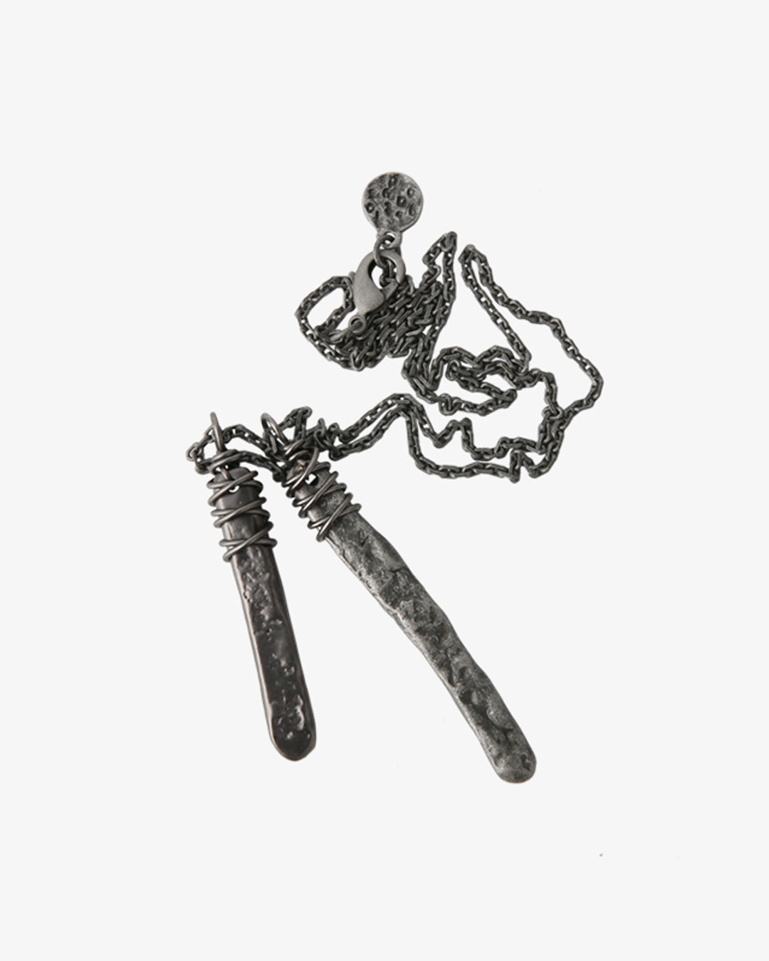 ♠♥TWIN OLD METAL PENDANT
