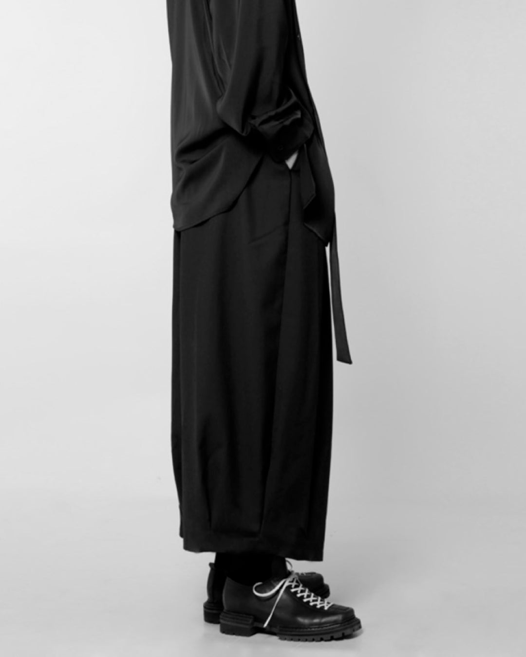 ♠♥TAPERED WIDE PANTS