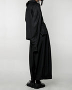 ♠♥TAPERED WIDE PANTS
