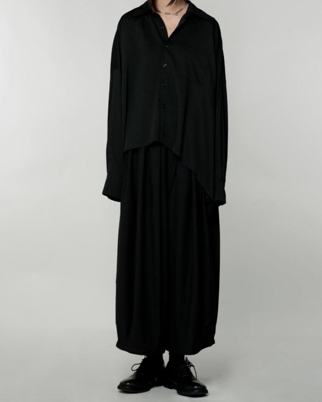 ♠♥TAPERED WIDE PANTS