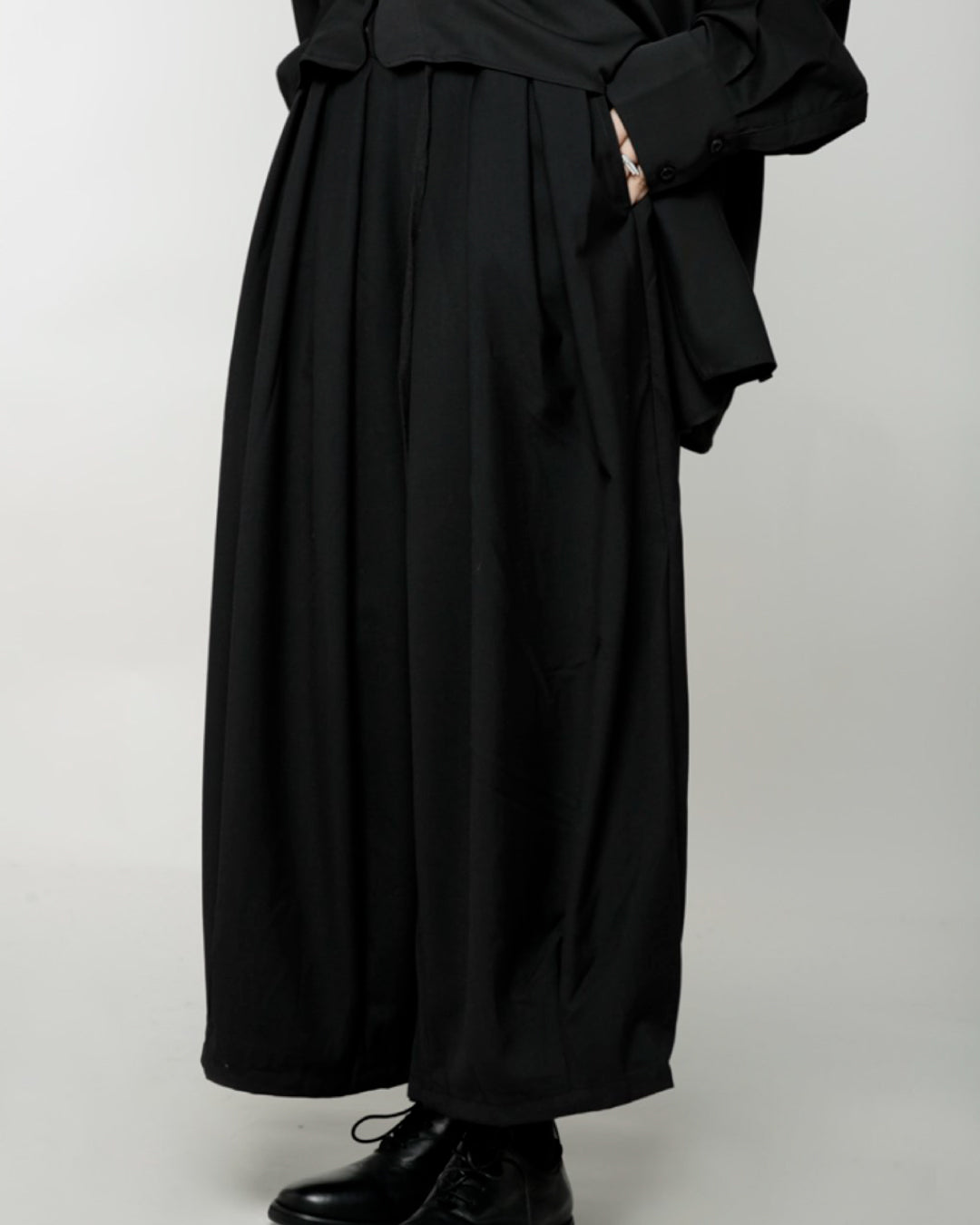 ♠♥TAPERED WIDE PANTS