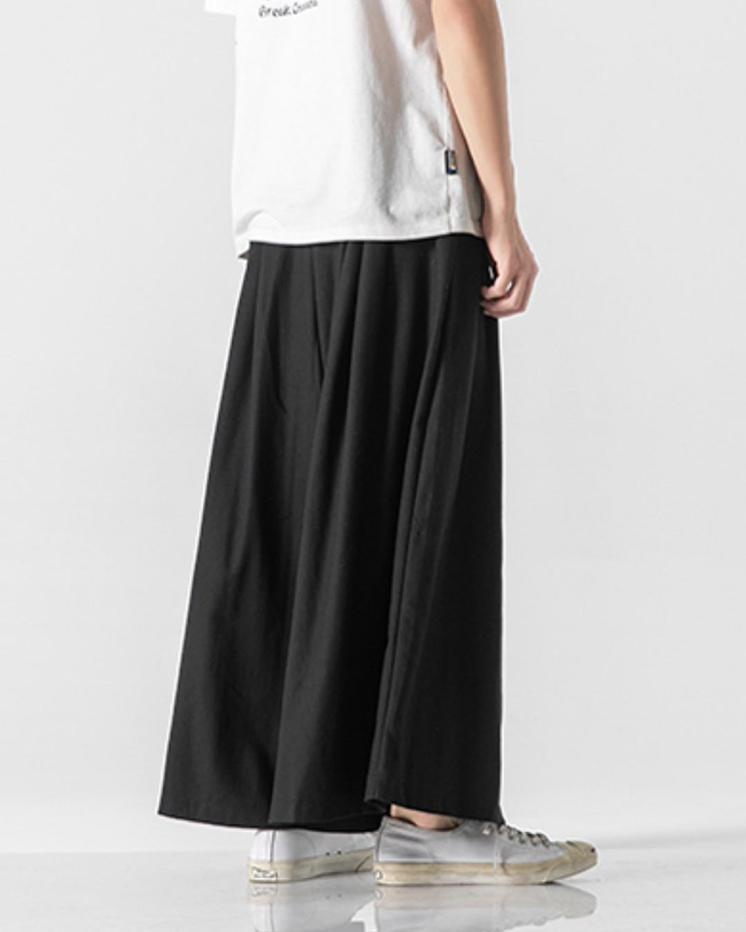 ♠♥COTTON LINEN SUPER WIDE PANTS
