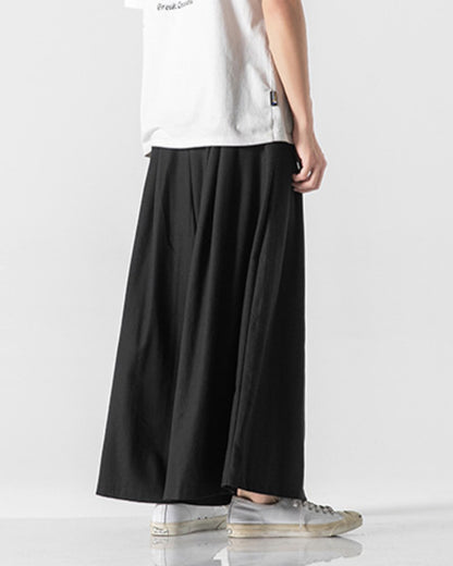 【10%OFF】♠♥COTTON LINEN SUPER WIDE PANTS