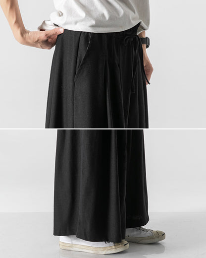 【10%OFF】♠♥COTTON LINEN SUPER WIDE PANTS