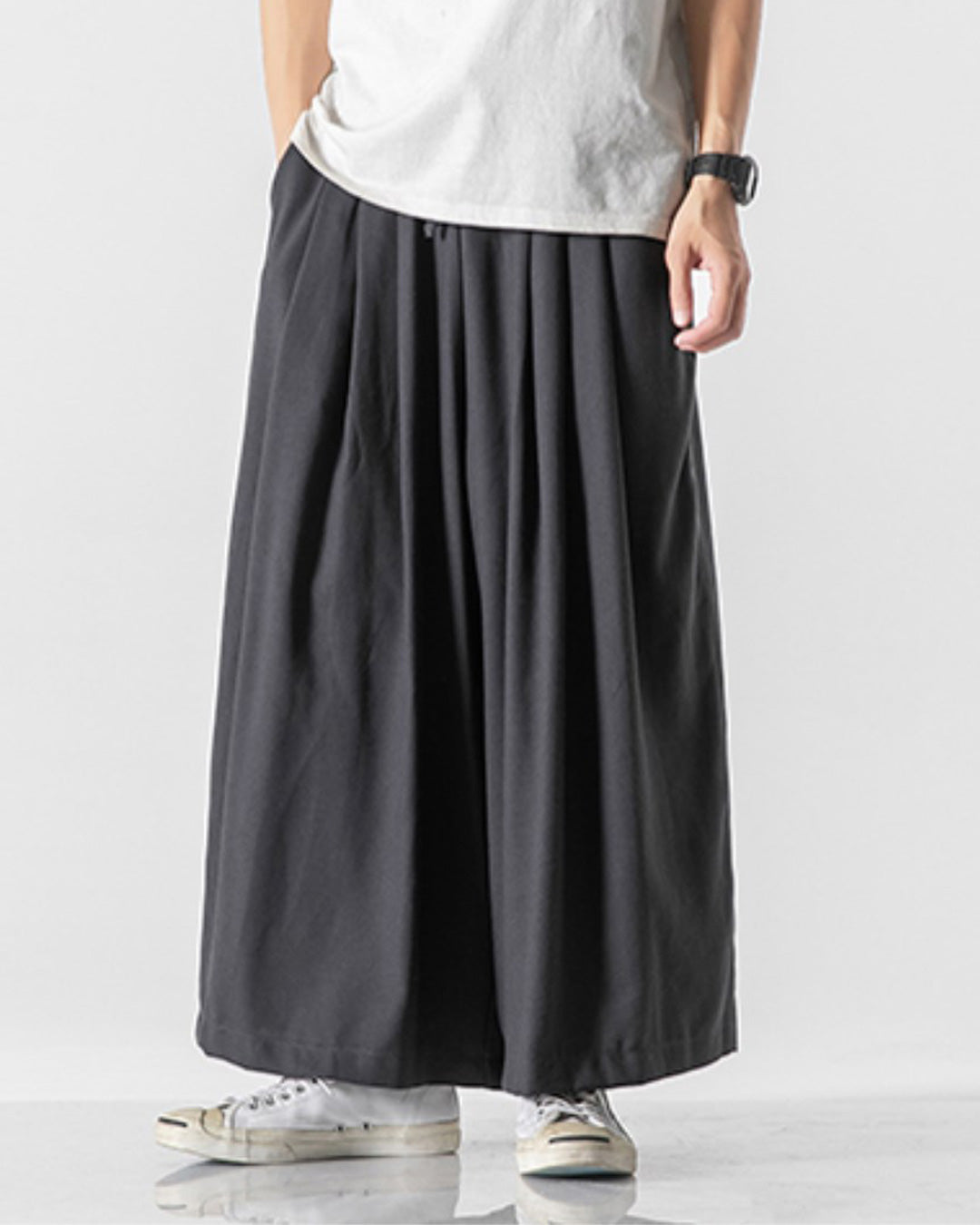 ♠♥COTTON LINEN SUPER WIDE PANTS
