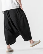 ♠♥COTTON LINEN SAROUEL PANTS