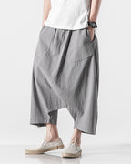 ♠♥COTTON LINEN SAROUEL PANTS