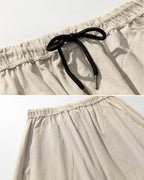 ♠♥COTTON LINEN SAROUEL PANTS