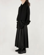 ♠♥LONG & SHORT MULTIWAY SHIRT