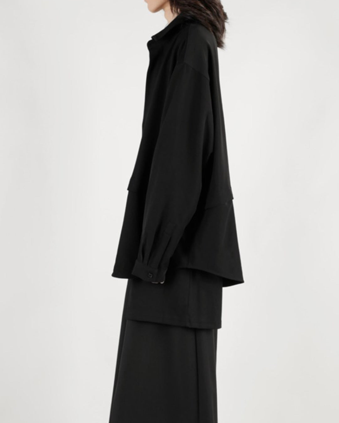 ♠♥LONG & SHORT MULTIWAY SHIRT