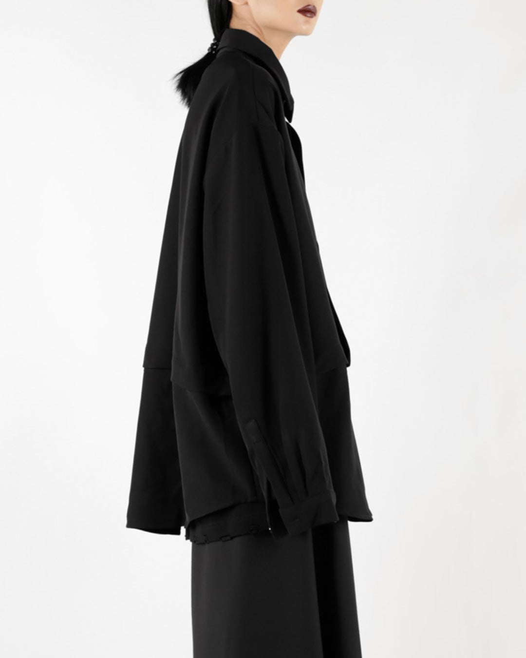 ♠♥LONG & SHORT MULTIWAY SHIRT