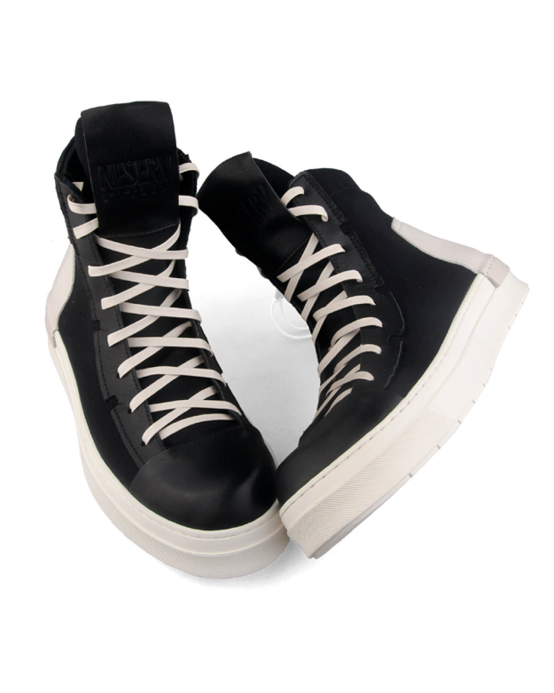 ♠♥LACE UP×ZIP HIGH CUT SNEAKER