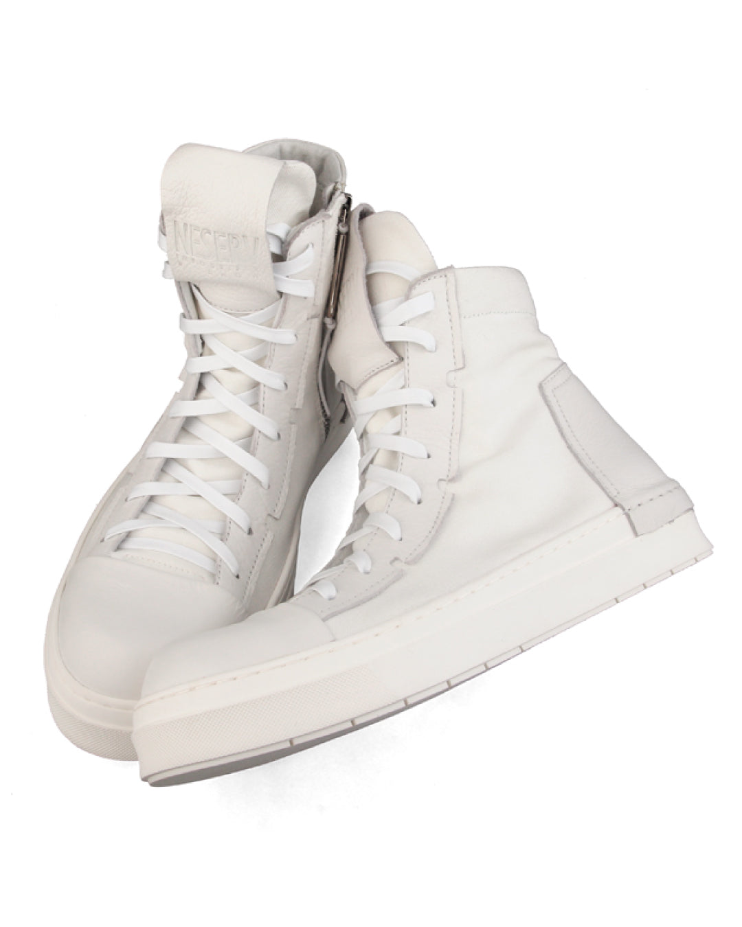 ♠♥LACE UP×ZIP HIGH CUT SNEAKER