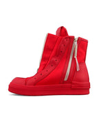 ♠♥DOUBLE ZIP HIGH CUT SNEAKER