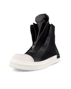 ♠♥DOUBLE ZIP HIGH CUT SNEAKER