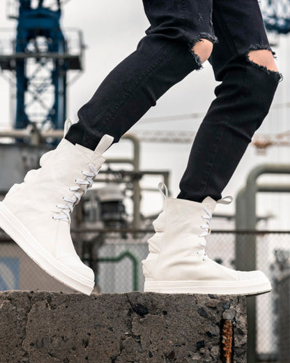 ♠♥HIGH TOP SNEAKER BOOTS