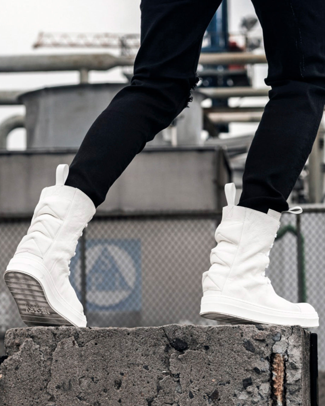 ♠♥HIGH TOP SNEAKER BOOTS