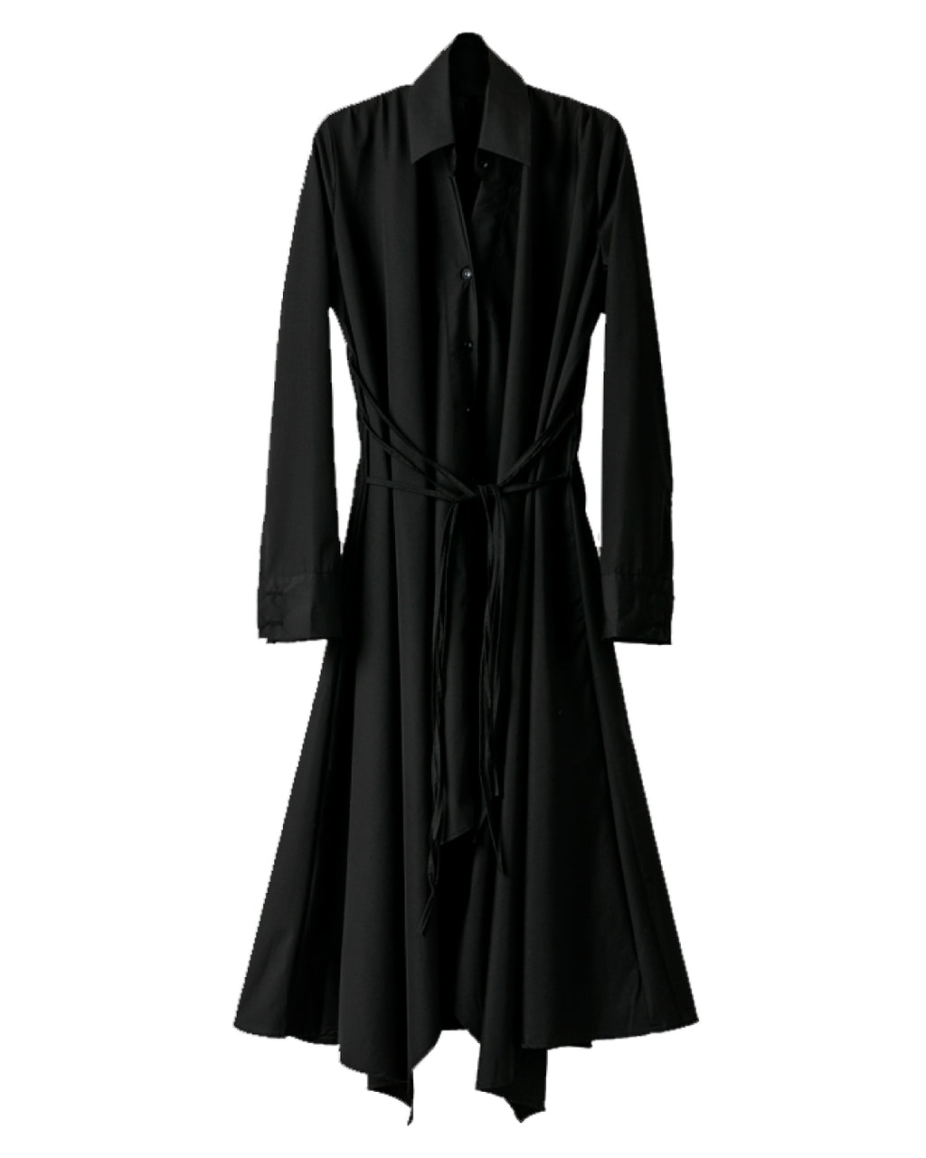 ♥IRREGULAR HEM SHIRT DRESS