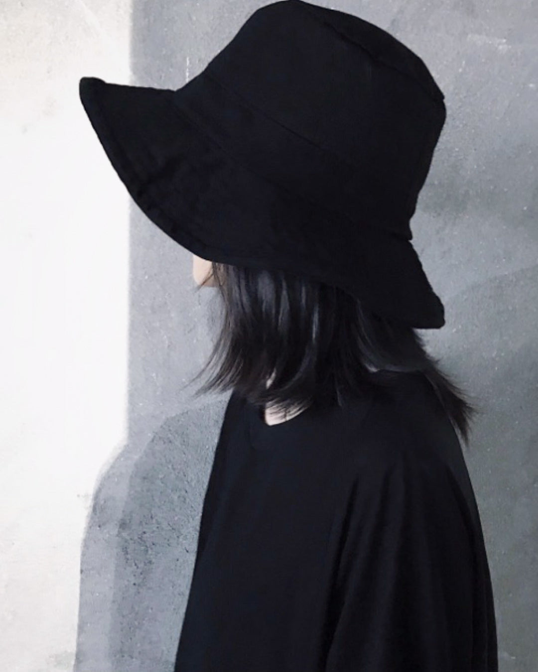 ♠♥COTTON LINEN WIDW BRIM HAT