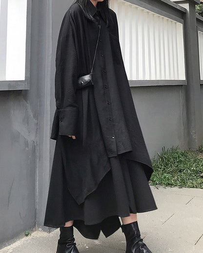 ♠♥SYMMETRY LONG SHIRT