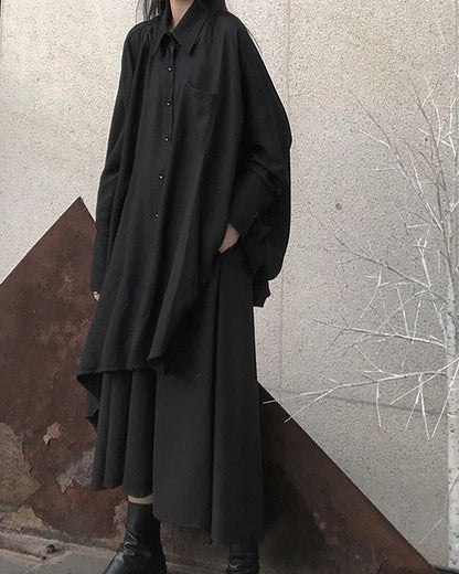 ♠♥SYMMETRY LONG SHIRT