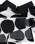 ♠♥BIG DOT PRINTED SHORT SLEEVE SHIRT